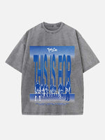 TWICE Print Round Neck T-shirt