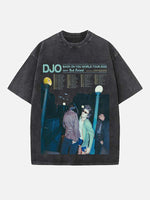 Djo Print Round Neck T-shirt