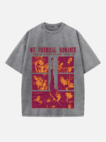 My Chemical Romance Print Round Neck T-shirt