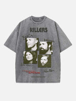 The Killers Print Round Neck T-shirt
