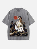 Coldplay Print Round Neck T-shirt