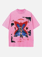 Rosalía Print Round Neck T-shirt