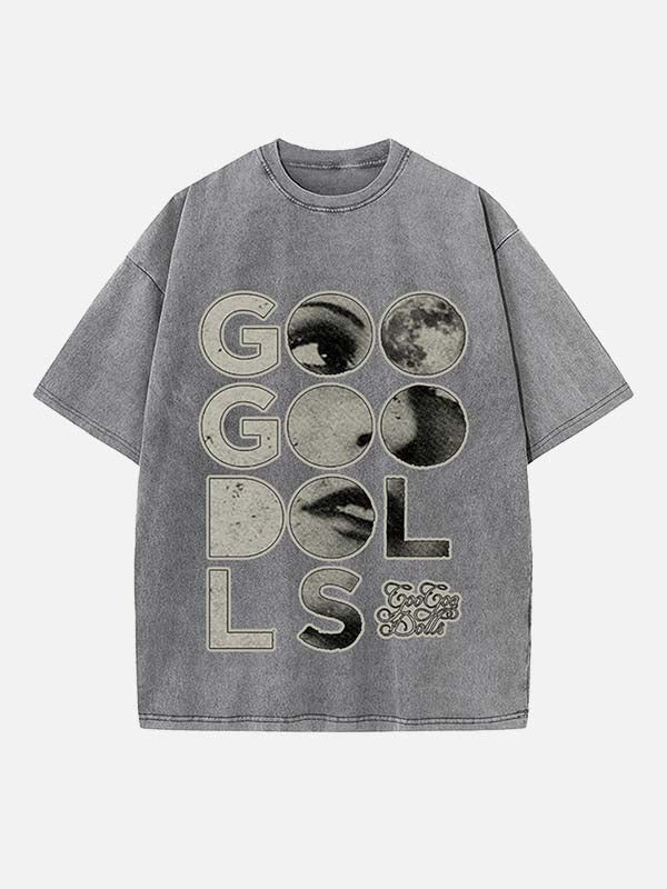 The Goo Goo Dolls Print Round Neck T-shirt