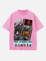 The Cranberries Print Round Neck T-shirt