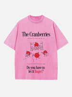 The Cranberries Print Round Neck T-shirt