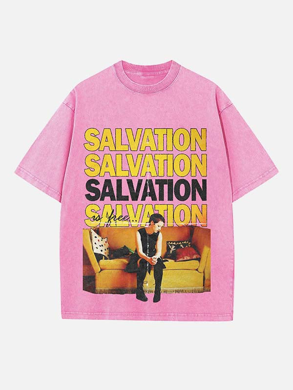 The Cranberries Print Round Neck T-shirt