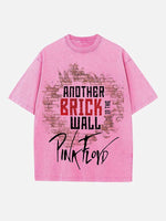 Pink Floyd Print Round Neck T-shirt