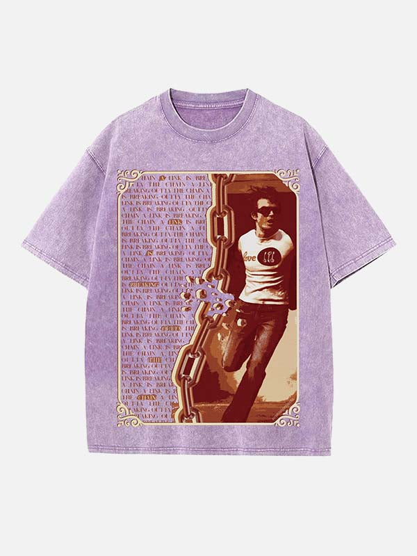 Djo Print Round Neck T-shirt