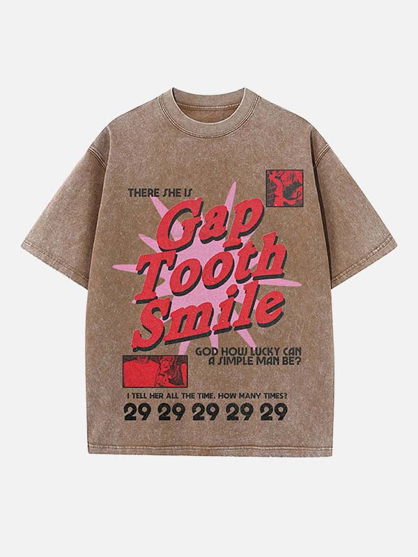 Djo Print Round Neck T-shirt