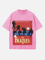 The Beatles Print Round Neck T-shirt