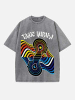 Tame Impala Print Round Neck T-shirt