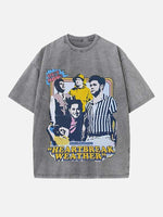 Niall Horan Print Round Neck T-shirt