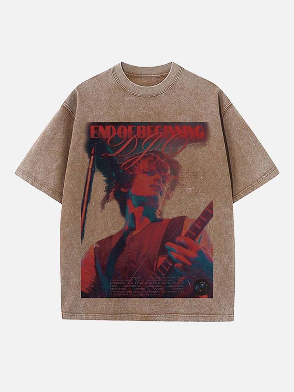 Djo Print Round Neck T-shirt