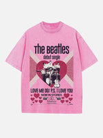 The Beatles Print Round Neck T-shirt