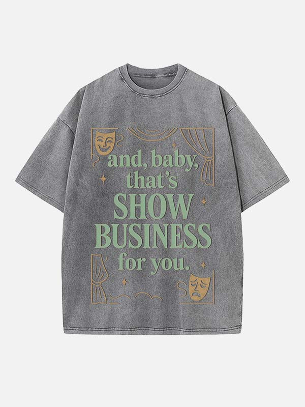 Taylor Swift Print Round Neck T-shirt