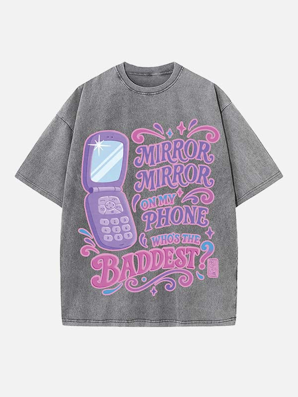 HUNTR/X Print Round Neck T-shirt