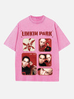 Linkin Park Print Round Neck T-shirt