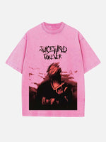 Juice WRLD Print Round Neck T-shirt