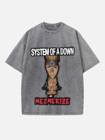 System of a Down Print Round Neck T-shirt