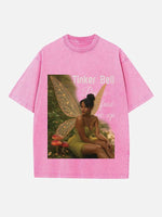 Rihanna Print Round Neck T-shirt