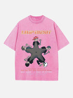 Limp Bizkit Print Round Neck T-shirt