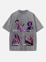 Imagine Dragons Print Round Neck T-shirt