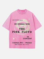Pink Floyd Print Round Neck T-shirt