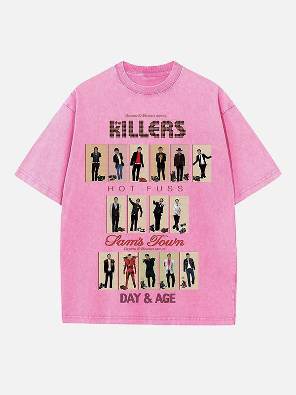The Killers Print Round Neck T-shirt