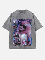 Aespa Giselle Print Round Neck T-shirt