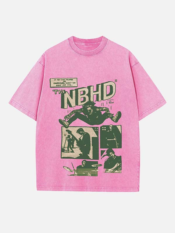 The Neighbourhood Print Round Neck T-shirt