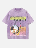 Lorde Print Round Neck T-shirt