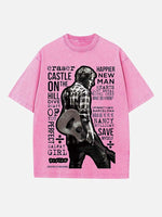 Ed Sheeran Print Round Neck T-shirt