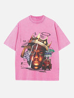 The Notorious B.I.G. Print Round Neck T-shirt