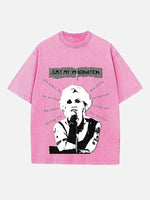 The Cranberries Print Round Neck T-shirt