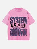 System of a Down Print Round Neck T-shirt