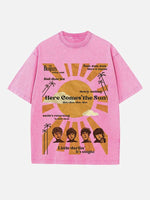 The Beatles Print Round Neck T-shirt