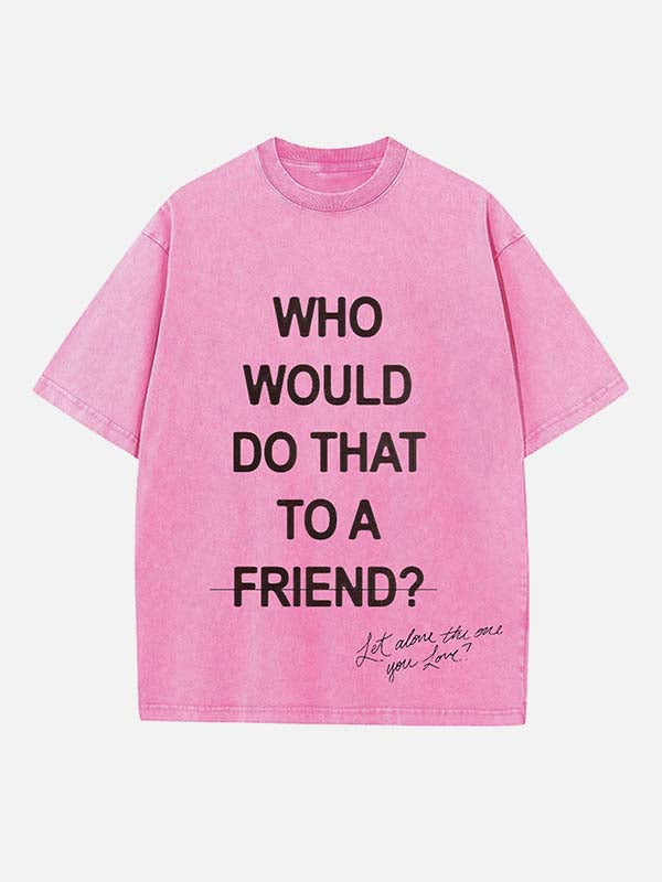 Olivia Dean Print Round Neck T-shirt