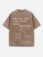 Radiohead Print Round Neck T-shirt