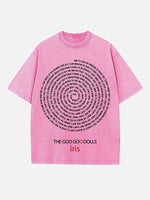 The Goo Goo Dolls Print Round Neck T-shirt