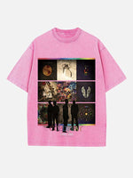 Coldplay Print Round Neck T-shirt