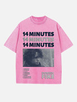 Dominic Fike Print Round Neck T-shirt