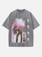 PinkPantheress Print Round Neck T-shirt