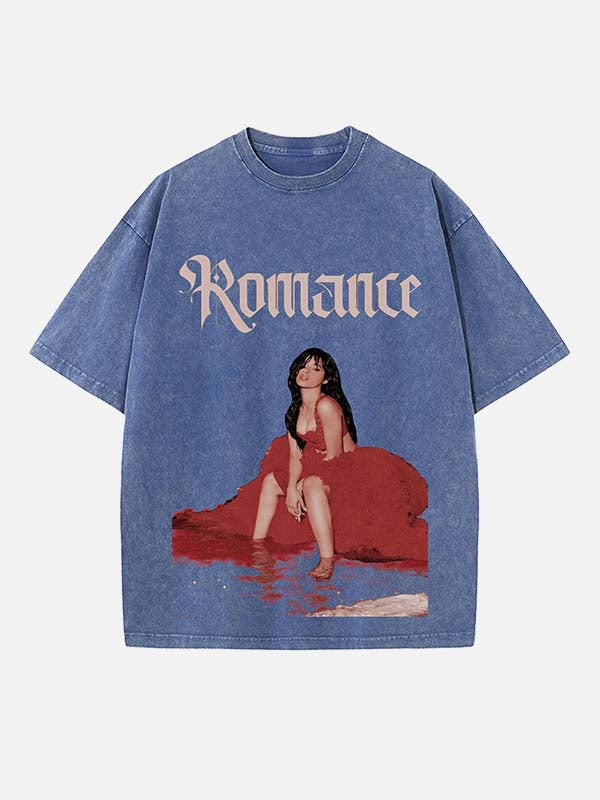 Camila Cabello Print Round Neck T-shirt