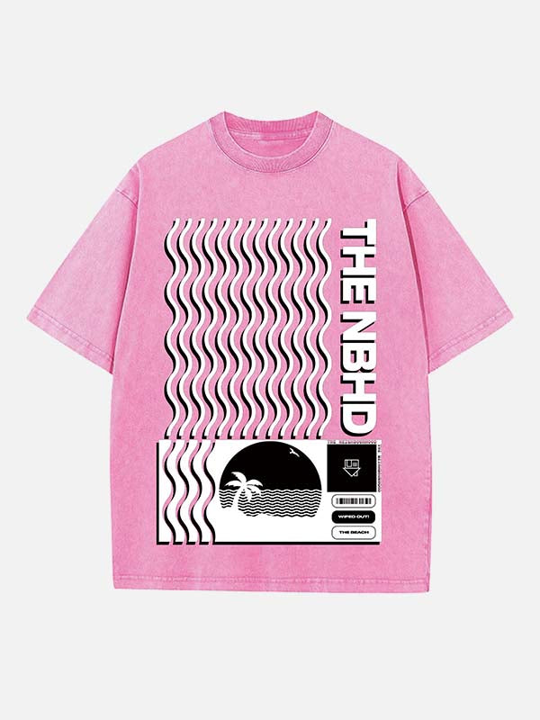 The Neighbourhood Print Round Neck T-shirt