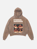 Ariana Grande Print Slant Pockets Hoodie