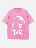 The Notorious B.I.G. Print Round Neck T-shirt