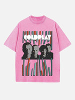 Coldplay Print Round Neck T-shirt