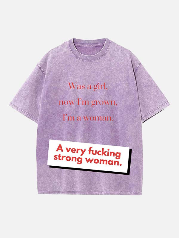 Raye Print Round Neck T-shirt