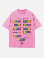 Coldplay Print Round Neck T-shirt