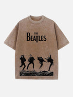 The Beatles Print Round Neck T-shirt
